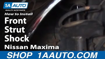 How to Replace Strut & Spring Assembly 02-03 Nissan Maxima