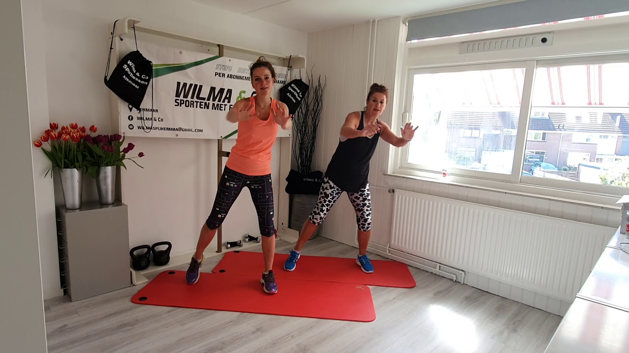 Wilma & Co(rona) SENIOR FIT workout 8 YouTube