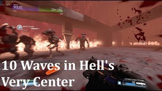 Doom SnapMap - 10 Waves in Hell's Very Center