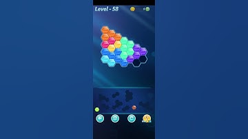 Block! Hexa Puzzle~Turmoil A block 5 to 9 levels level-58