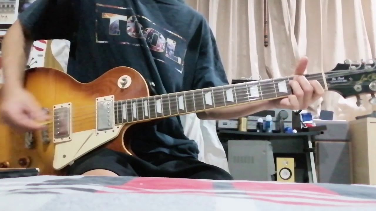 One Ok Rock Clock Strikes Guitar Cover Youtube
