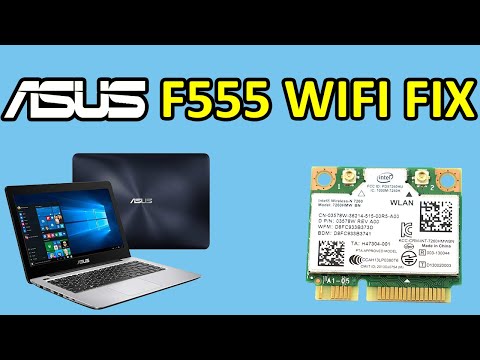 HOW TO: Replace The WiFi Card In An ASUS F555 Series Laptop