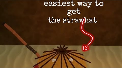 Easiest way to get the strawhat in update 1!|Project Slayer