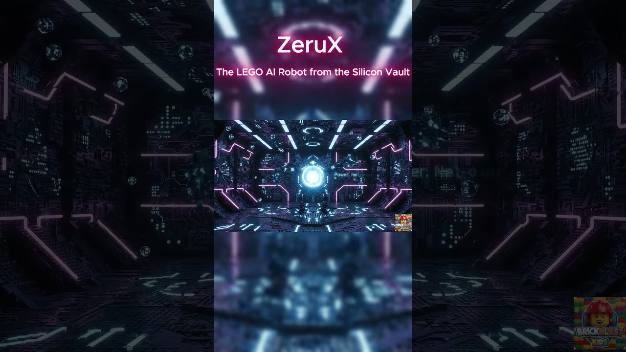 ZeruX – The LEGO AI Robot from the Silicon Vault 
