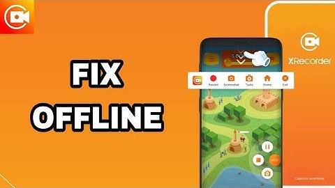 How To Fix And Solve Offline On Screen Recorder XRecorder App | Final Solution