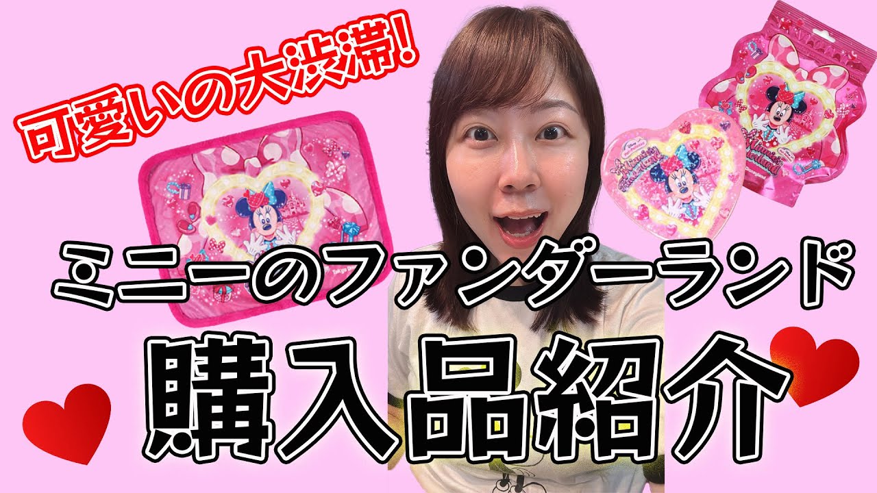 【購入品紹介】ブランケットだけのはずが...ミニーのパルパルーザ購入品紹介🩷🩵