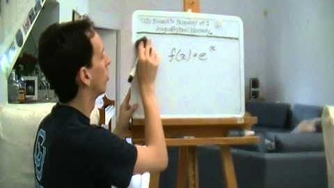 Super Awesome Calculus - Domain, Range, and Exponentials - Lecture 1:4