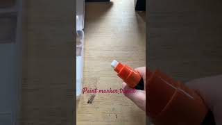 Acrylic markers #art #markers #acrylicpainting #acrylic #paint #orange #tryoutskd #shorts #viral