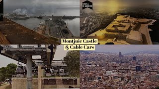 Montjuic Castle & Teleferic Cable Cars in Barcelona, Spain (Vlog 5)