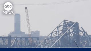Temporary channel opens for limited access in Baltimore bridge collapse