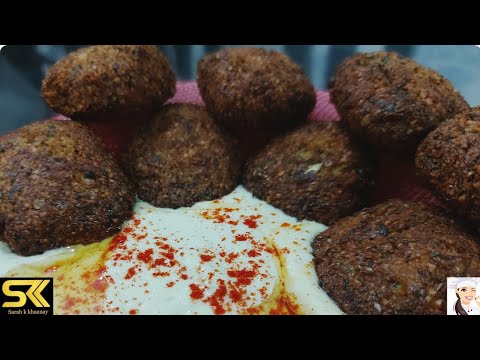 The Perfect Healthy and Flavorful Falafel Recipe|Lebanese Recipe|SKK||