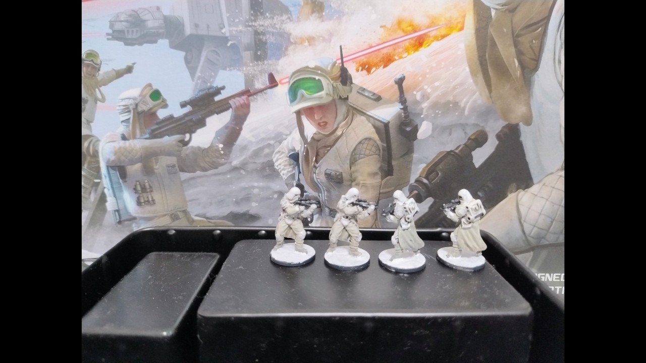 How to paint Snowtroopers. Star Wars Battle of Hoth. Full tutorial