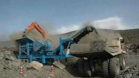 YIFAN Mobile Crusher,Mobile crushing and screening equipment,crawler mobile crusher
