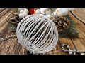 Новогодний ШАР крючком / Christmas BALL crochet