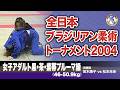 全日本ブラジリアン柔術選手権2004 女子アダルト黒茶紫帯プルーマ級 茂木康子 vs 松本未来 #柔術 #bjj #ブラジリアン柔術