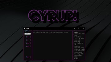 Cyrup! keyless multi API executor!