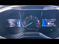 2017 Ford Fusion Hybrid  Acceleration - Top Speed 0-120 MPH