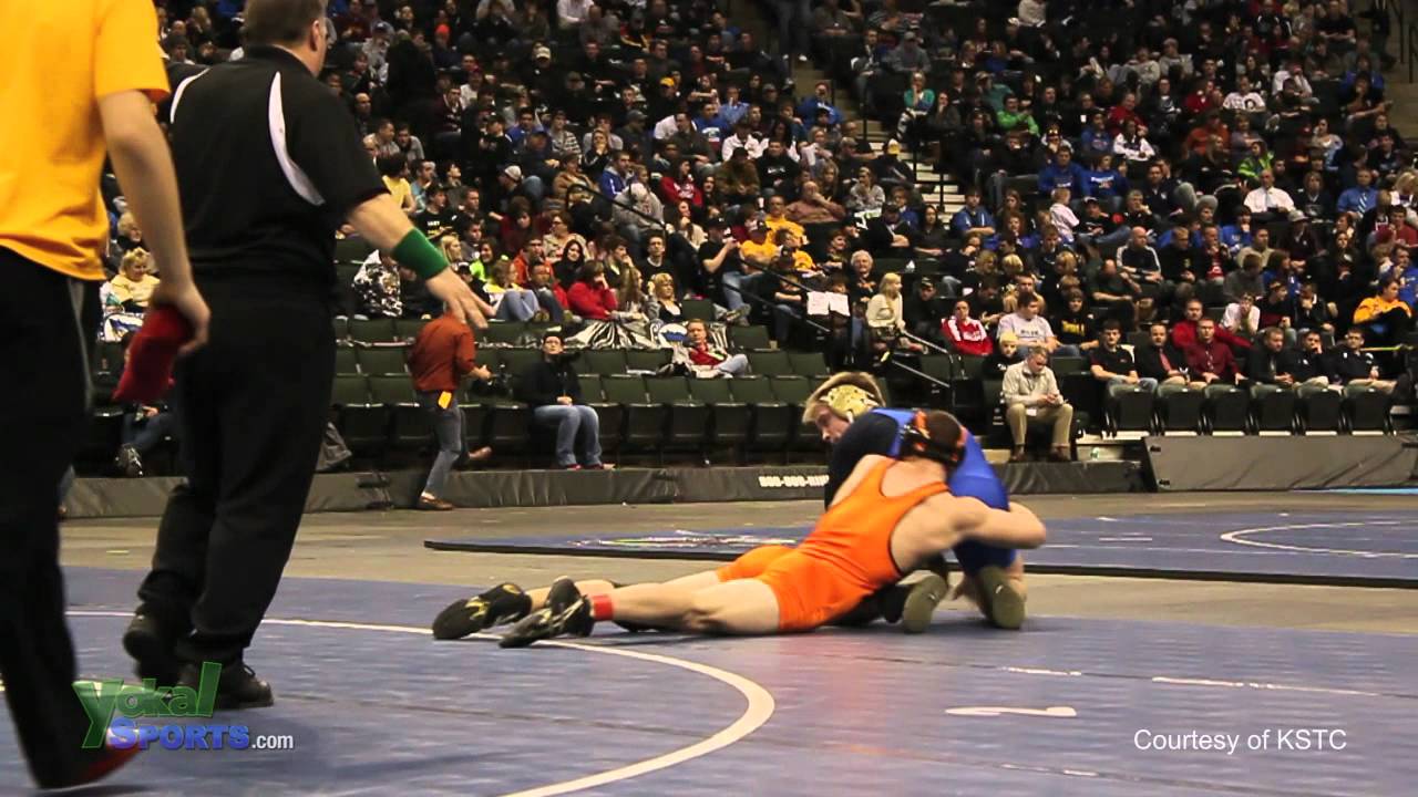 Ricky Briggs vs Chase Morlock, MSHSL Class AAA 182 pound championship / March 3rd, 2012