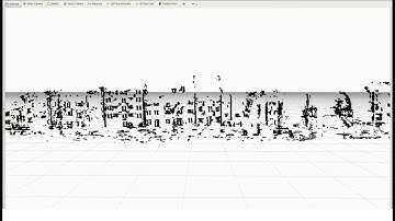 3D Reconstruction Experiments from a Train using an Event Camera