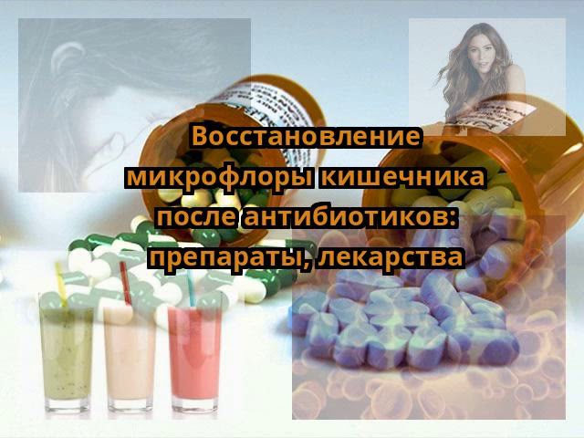 Восстановление микрофлоры кишечника после антибиотиков: препараты, лекарства