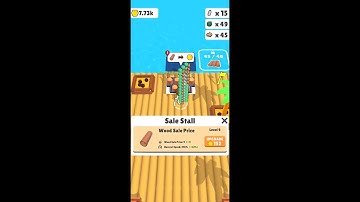 Raft life - walkthrough gameplay tutorial part 1 (Android,iOS) mobile game