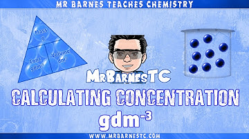 Calculating the Concentration in g/dm3