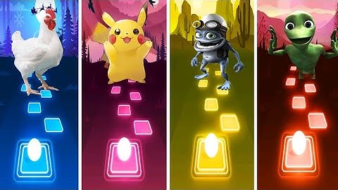 Chicken Song VS Pikachu VS Crazy frog VS Alien Dance VS |
