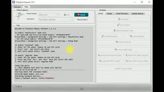 HUAWEI P10 LITE WAS-LX1A FRP RESET WITH OCTOPLUS HUAWEI TOOL 2021 screenshot 5