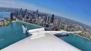 Chicago Skyline Tour in a Long-EZ
