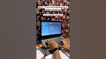 Day 2 : of my learning Java Challenge 🚀 #challenge #day2 #javaprogramming #youtube