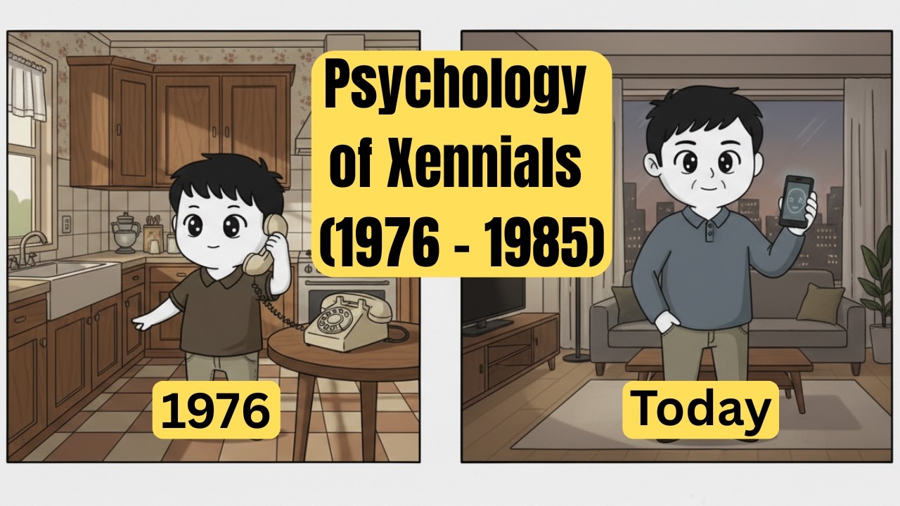 Psychology of Xennials (1976 - 1985)