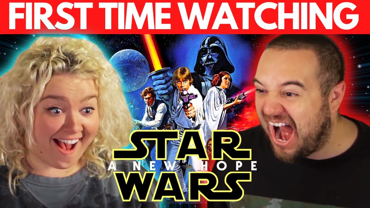 My Wife Watches STAR WARS For The FIRST Time | Episode IV: A New Hope ...