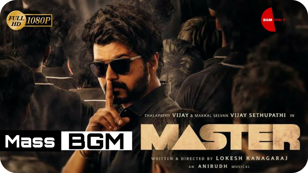 MASTER Official Teaser BGM Master BGM Vijay BGM Master Ringtone