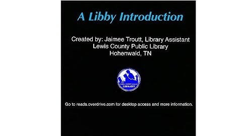 A Libby Introduction