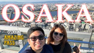 How to MAXIMIZE Your Osaka Amazing Pass Day 1  Osaka Travel Guide 2023 | Amazing Osaka! MOJHIVLOG