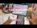 Cash Envelope Stuffing + Sinking Funds | Aug 2021 | OhmyfroBudgets