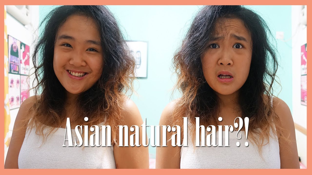 Asian Natural Curly Hair (Routine + Products + Story Time) - Youtube