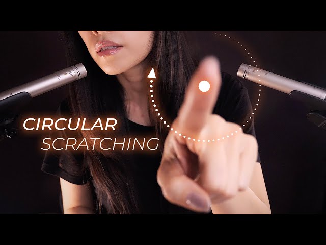ASMR Drawing Circles On Your Face | 3D Brain Penetrating Circular Scratching
