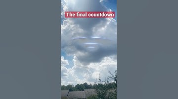 Mother ship UFO inside clouds ☁️ 🛸