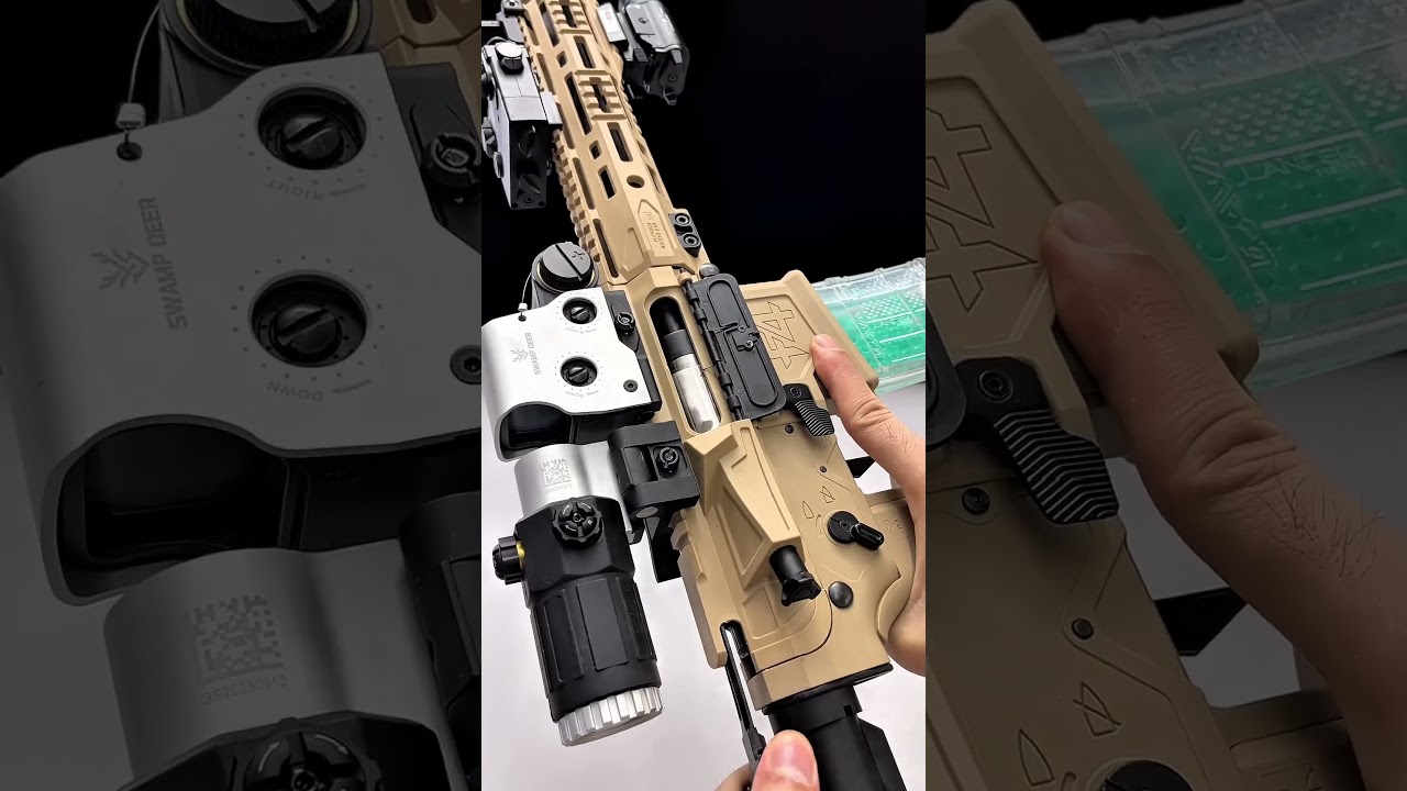 M416 Gun Toy – Outdoor Electric Blaster, Gel Bullet Shooting Sport | 