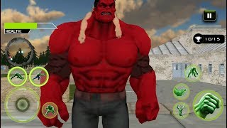 ► Super Grand Incredible Monster Angry Red Hulk Fight With Aliens - Guam Super Grand Fighter Hero screenshot 1