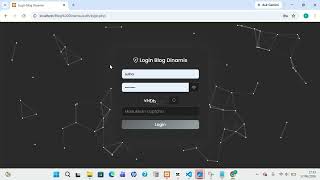 Website Blog Dinamis - UTS Pemrograman WEB