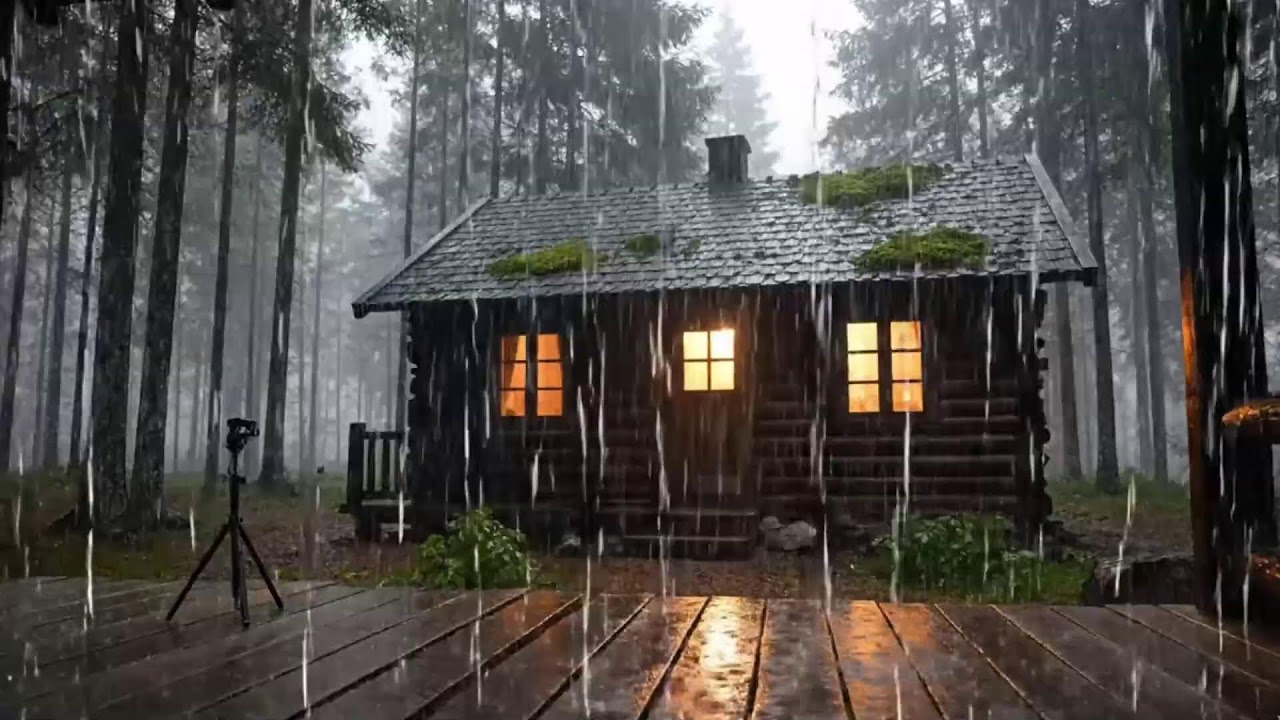 Rain on an Old Haunted House | Deep Sleep Rain