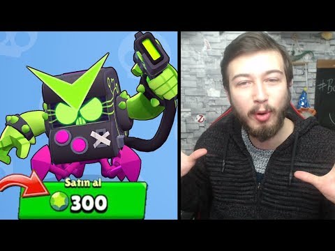 EN İYİ SKİN VİRÜS 8-BİT ALDIM !!! - Brawl Stars