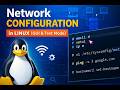 Network Configuration in Linux GUI & Text Mode