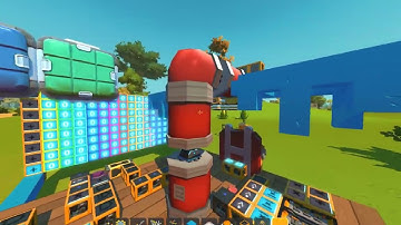 Algorithmically Controlled Robot Arm in Scrap Mechanic
