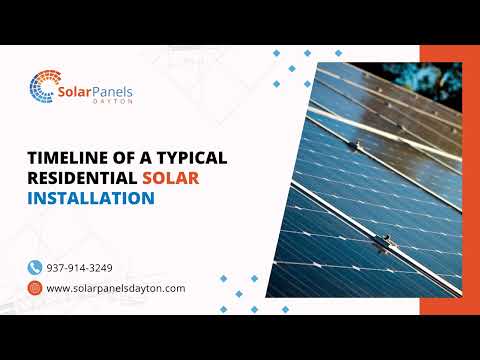 Timeline of a Typical Residential Solar Installation