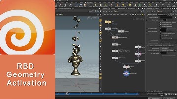 RBD Geometry Activation in Houdini.