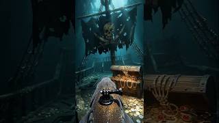 GoPro on a Fish: Hidden Pirate Ship & Sunken Treasure POV Shorts