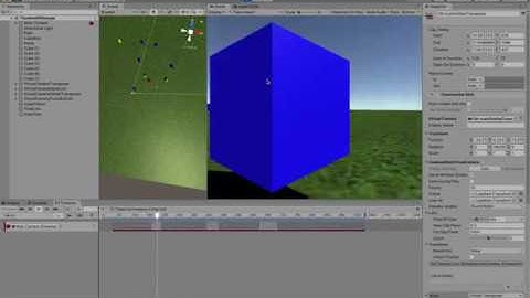 Unity Cinemachine switching by Timeline sample.